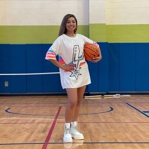 San Antonio Spurs Sparkly Sequin Dress